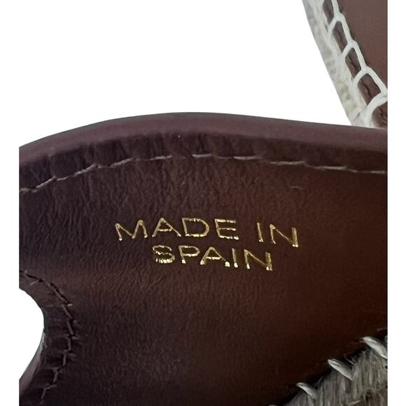 Gucci Carlos Interlocking GG Cut Out Slide Espadrille Sandals in Brown - Picture 15 of 16